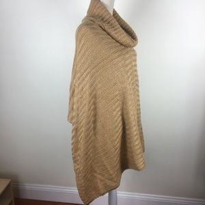 Versatile Cowl Neck Cape Sweater - One-Size - NEW